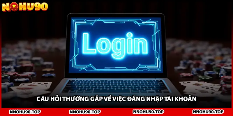 Câu hỏi thường gặp về việc đăng nhập tài khoản